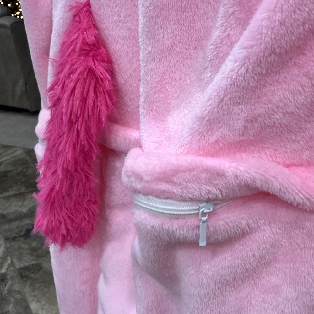 Pink Tenma Unicorn Kigurumi Onesie Costume size small. Pajama. - Picture 6 of 11